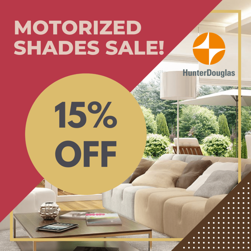 motorized shades smart blinds sale